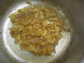 Caramelized onions stage II